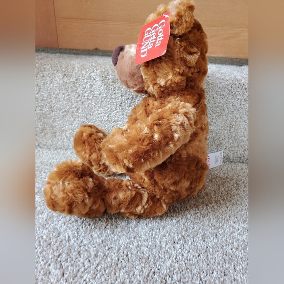Vintage GUND Hobart Brown Bear Plush. 1986 . 16" - Picture 3 of 8